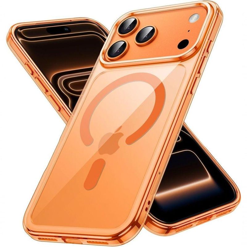 Capa Magnética 17 Pro Max Mag-safe Luxo Premium
