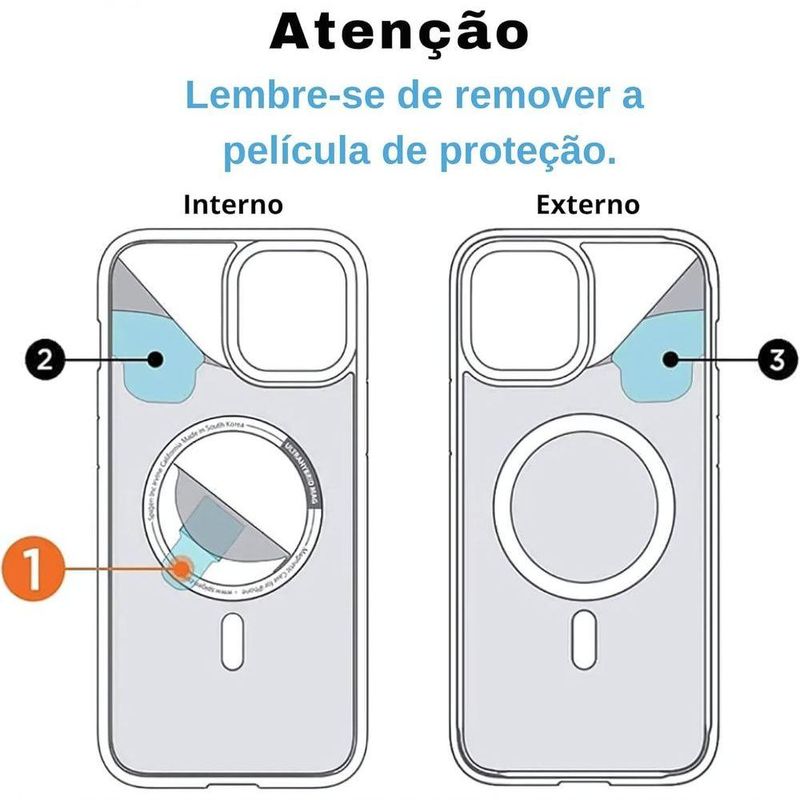Capa Mag-safe Samsung S26 Ultra Premium Proteção De Câmera