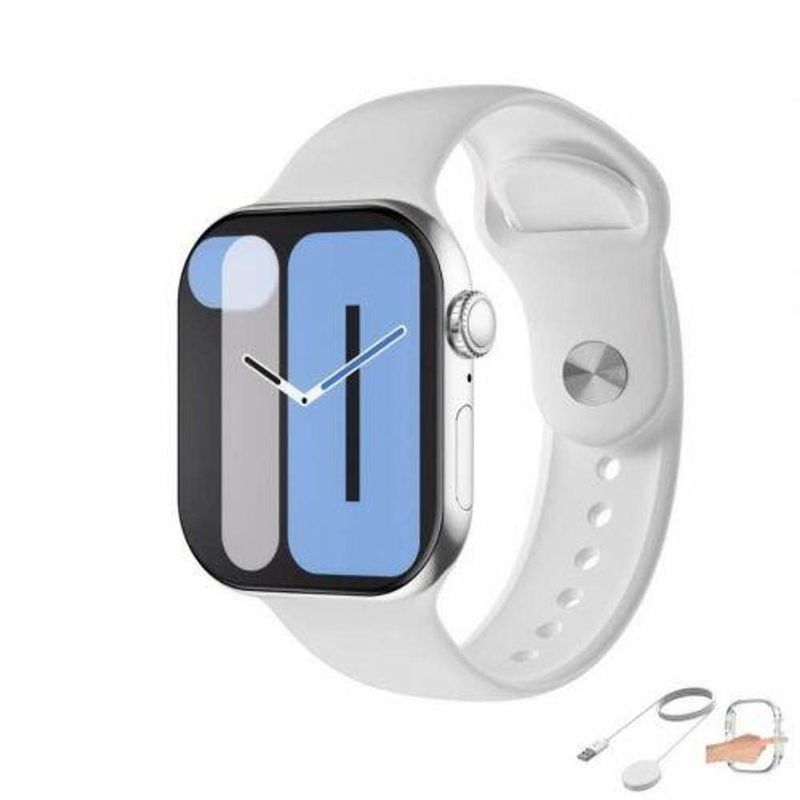 Smartwatch Shopmix S10 Pro Serie 10 47mm com Monitor de Sono e Pressão Arterial