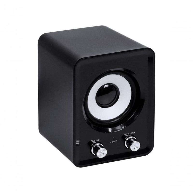 Caixa de Som 21 CXST11W 11W USB com Subwoofer e 2 Alto-Falantes Satélite para Computador