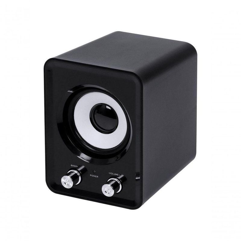 Caixa de Som 21 CXST11W 11W USB com Subwoofer e 2 Alto-Falantes Satélite para Computador