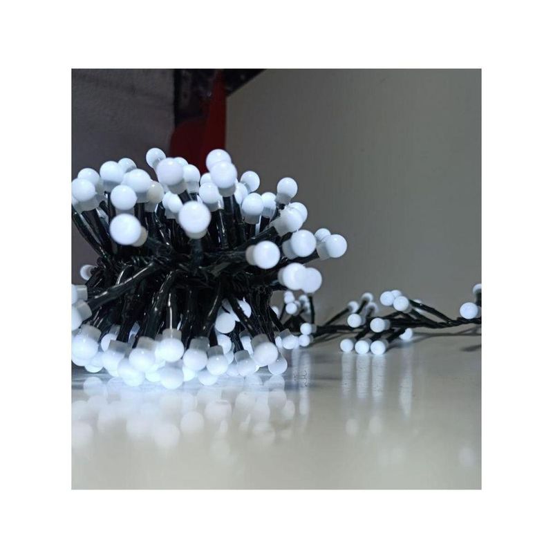 Festão de LED 31003 com 400 Leds Bolinhas Branco Frio Bivolt