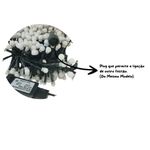 Festão de LED 31003 com 400 Leds Bolinhas Branco Frio Bivolt