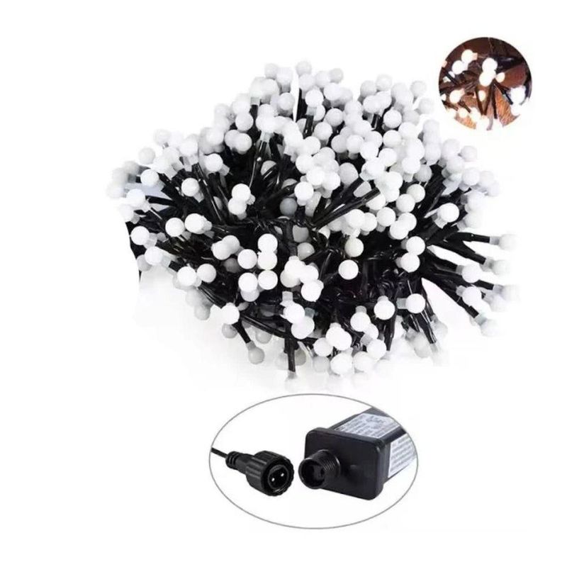 Festão de LED 31003 com 400 Leds Bolinhas Branco Frio Bivolt