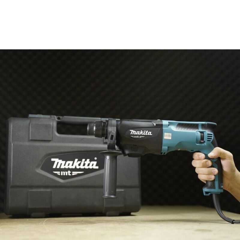 Martelete combinado 26mm sds plus 800w com punho lateral maleta m8701b 127v makita